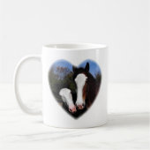 Mug Clydesdales au coeur (Gauche)