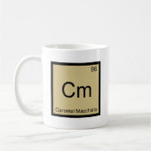 Mug Cm - Caramel Macchiato Symbole d'élément chimique (Gauche)