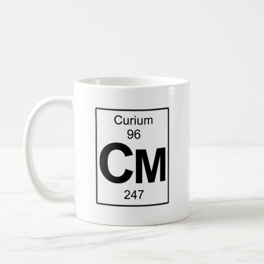 Mug Cm - Curium (Gauche)