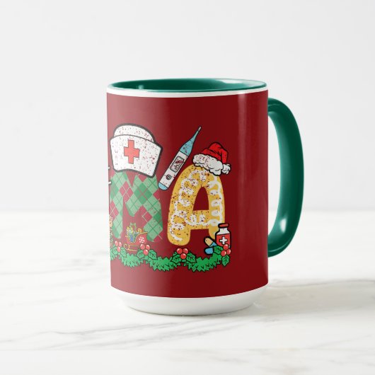 Mug CMA Christmas Design (Devant droit)