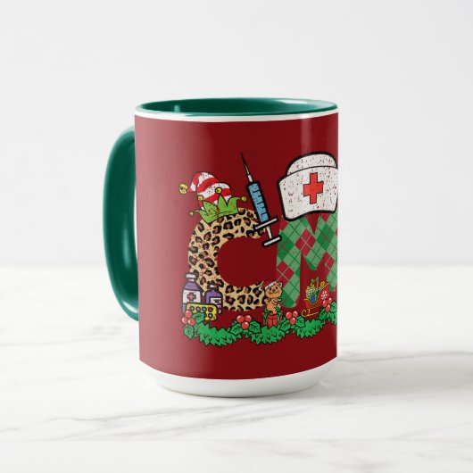 Mug CMA Christmas Design (Devant gauche)