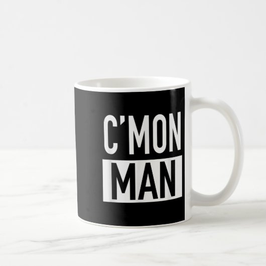 Mug C'mon Man (come On Man) - Pular Quote (Droite)