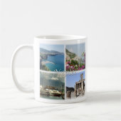 Mug CMP035 NAPLES, Amalfi, Sorrento, Pompéi, (Gauche)