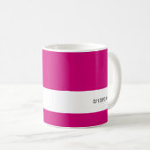 Mug CMYK Magenta | (Devant droit)