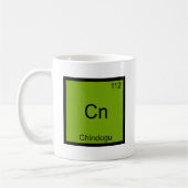 Mug Cn - Chindogu Funny Chimie Élément Symbole Tee (Gauche)