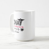 Mug CNA L'amour personnalisé Ce que vous faites (Devant gauche)