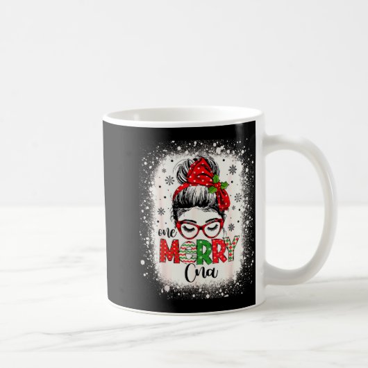 Mug Cna Nurse Messy Bun Nurse's Aid Christmas (Droite)