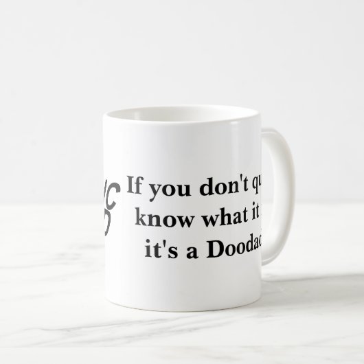 Mug CNC Doodad (Devant droit)