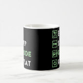 Mug CNC Machiniste Mangez le sommeil G Code Répétition (Centre)