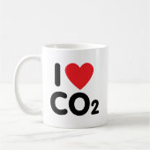 Mug CO2 d'amour (Gauche)