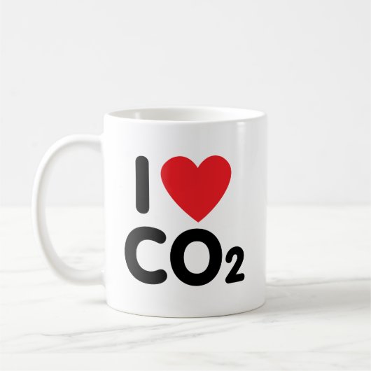 Mug CO2 d'amour (Gauche)