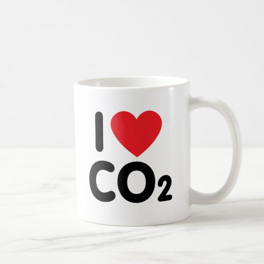 Mug CO2 d'amour (Droite)