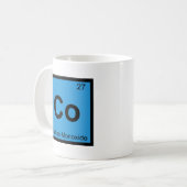Mug Co - Chimie du Monoxyde de Carbone Tableau Périodi (Devant gauche)