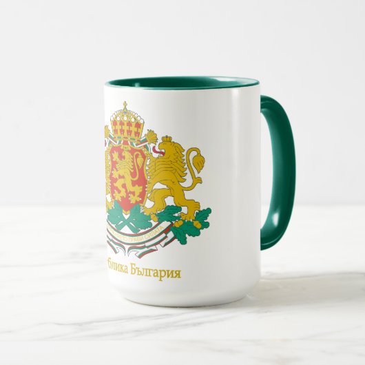 Mug COA Bulgarie (Devant droit)