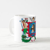 Mug COA de ville de Vitebsk, Belarus (Devant gauche)