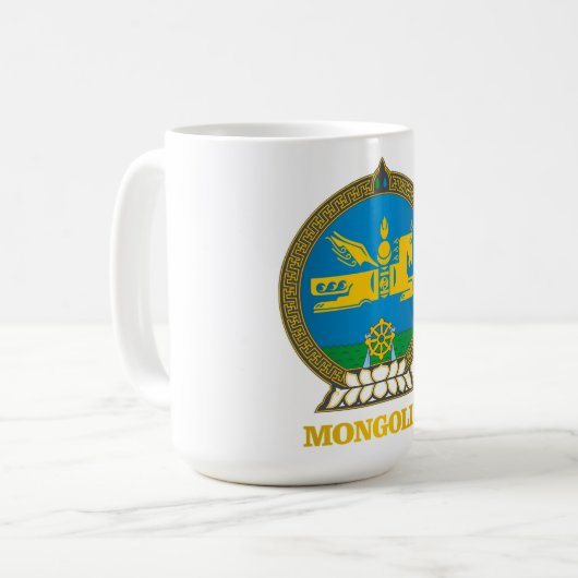 Mug COA Mongolie (Devant gauche)