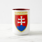 Mug COA slovène/Slovaquie (Centre)