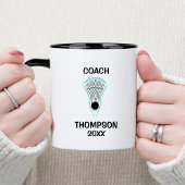 Mug Coach Aqua et Black Lacrosse