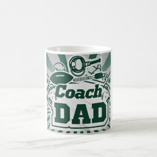 Mug Coach Papa Sports Graphisme