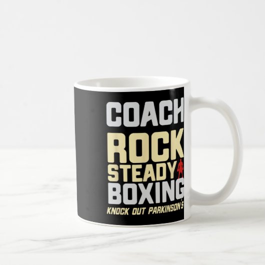 Mug Coach Rock Steady Boxing Beat Parkinson's (Droite)