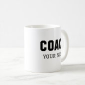 Mug Coach Votre Nom (Devant droit)
