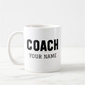 Mug Coach Votre Nom (Gauche)