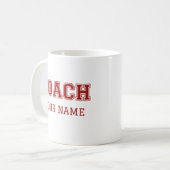 Mug Coach Votre Nom (Devant gauche)
