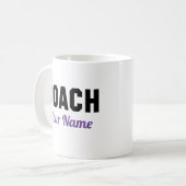 Mug Coach Votre Nom (Devant gauche)