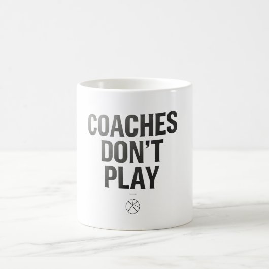 Mug Coaches don't play (Centre)