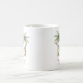 Mug Coastal Christmas Palm Trees With Hammock (Centre)
