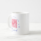 Mug Coastal Crab Pink Can Glass (Devant gauche)