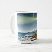 Mug Coastal Lighthouse with Light Beam (Devant gauche)