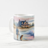 Mug Coastal Walk to Lighthouse at Sunset (Devant gauche)