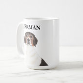 Mug Coaster de boisson Beagle personnalisée (Devant gauche)