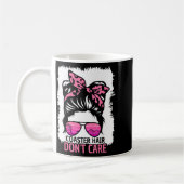 Mug Coaster Hair Don't Care Roller Coaster Messy Bun T (Gauche)