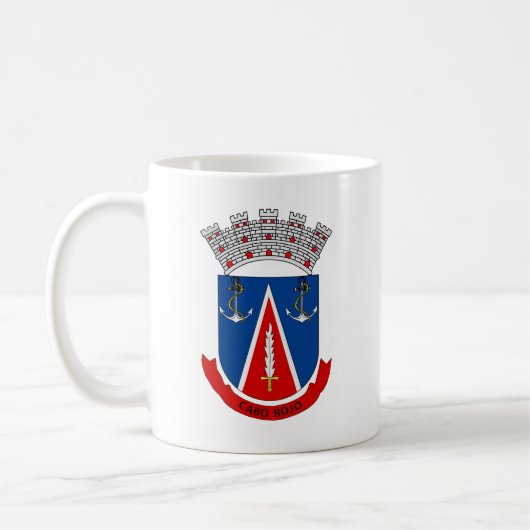 Mug Coat of arms of Cabo Rojo, Puerto Rico (Gauche)