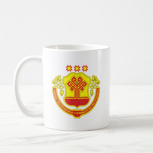 Mug Coat of arms of Chuvashia (Gauche)