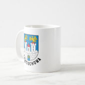 Mug Coat of Arms of Częstochowa, Poland (Devant gauche)
