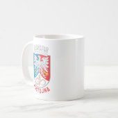Mug Coat of Arms of Postojna, Slovenia (Devant gauche)