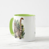 Mug Coatamundi ou Coati noir blanc (Devant gauche)