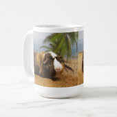 Mug Cobaye sous le palmier (Devant gauche)