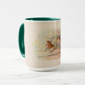 Mug Cobayes plantant dans le jardin (Devant gauche)