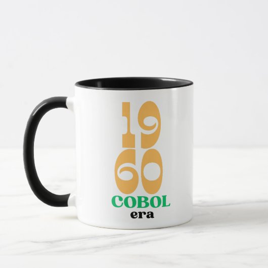 Mug Cobol 1960 Era The Birth of Legacy Code (Gauche)