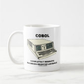 Mug COBOL Lang. commercial complètement obsolète (Gauche)