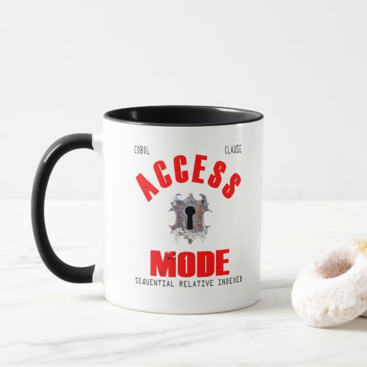 Mug Cobol Programming Access Mode (Avec donut)