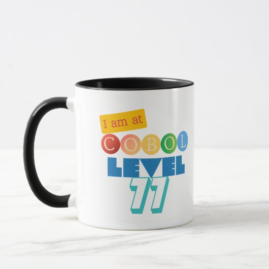 Mug Cobol Programming Special Level 77 Number (Gauche)