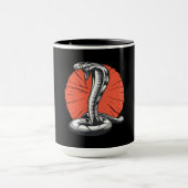 Mug Cobra Ouverture de la Capote, Serpent Attaquant (Centre)
