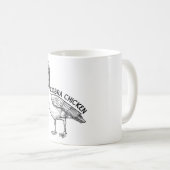 Mug Cobra poulet drôle oie (Devant droit)