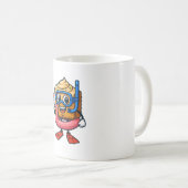 Mug CobyBiscuit – Édition Flamingo Snorkel (Devant droit)