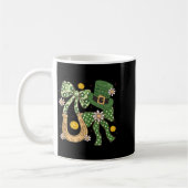 Mug Cocardes florales de la Saint-Patrick, cadeau drôl (Gauche)